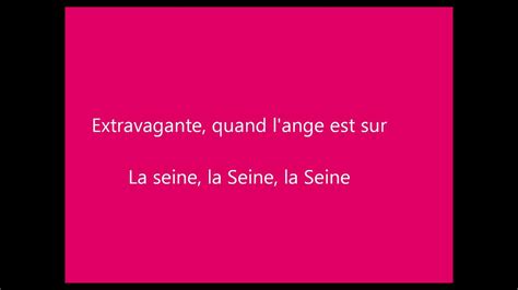 La Seine - Vanessa Paradis (Lyrics) - YouTube