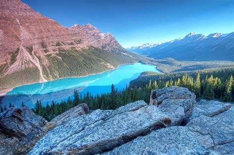 Peyto Lake At Sunrise Photograph by Brook Tyler Photography