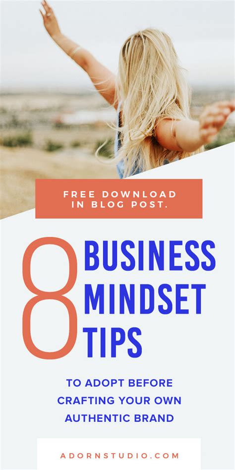 8 Business Mindset Tips | Adorn Studio