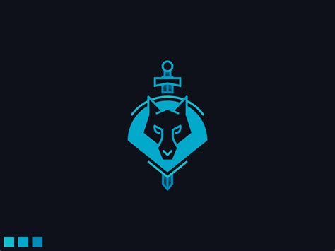 Wolf Coat of Arms by Jesse W. Spencer on Dribbble