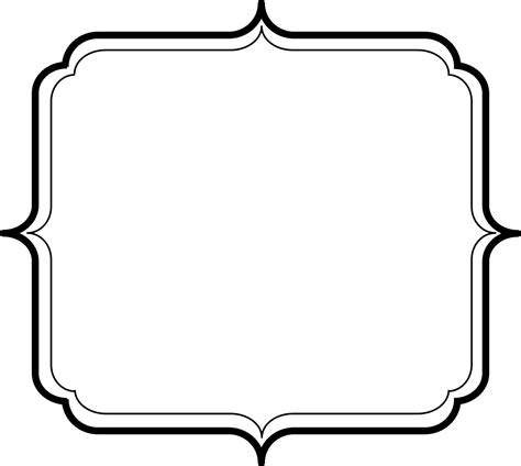 transparent bracket frame png - Clip Art Library