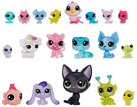 Littlest Pet Shop Crystal Collection Exclusive Mini Figure 19-Pack Hasbro Toys - ToyWiz