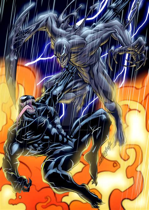 Venom vs Riot by redknightz01 on DeviantArt