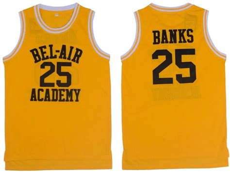 2016 New Banks Number 25 Color Yellow Good Quality Basketball Jersey-in Basketball Jerseys from ...