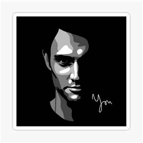 "Joe Goldberg - YOU" Sticker for Sale by mifan | Redbubble