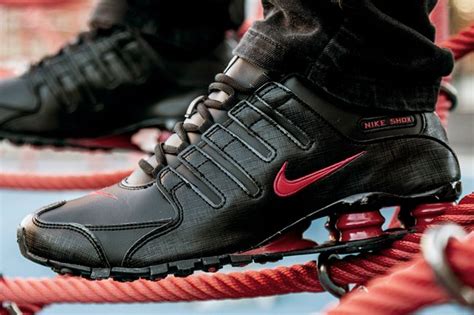 Nike Shox NZ "Black/Gym Red" - AU Foot Locker Exclusive - WearTesters