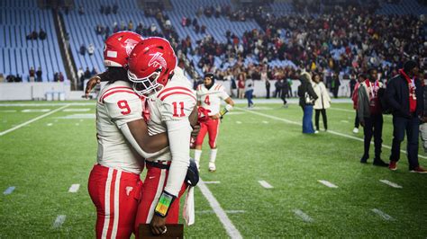 NCHSAA football championships 2023 hickory vs. seventy-first