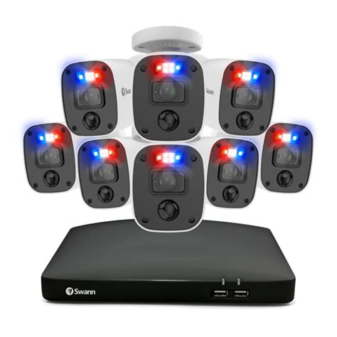 Swann Enforcer™ 8 Camera 8 Channel 4K Ultra HD DVR Security System - Walmart.com