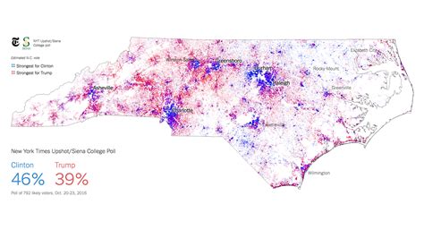 Clinton Leads by 7 Points in North Carolina Poll - The New York Times