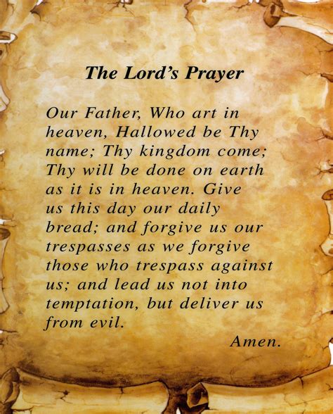 THE LORD'S PRAYER Catholic Picture Print - Etsy