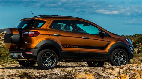 Download Car Brown Car SUV Crossover Car Subcompact Car Vehicle Ford EcoSport Storm HD Wallpaper