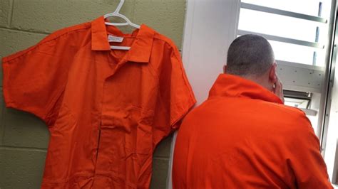 Inmate Jumpsuit Jail Inmate Uniforms Jumpsuit Orange Wear Prisoners ...