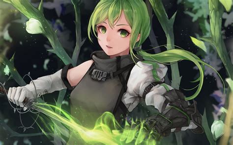 Anime Green Girl Wallpapers - Wallpaper Cave