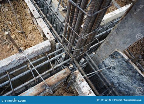 Steel Work for Reinforcement Stock Photo - Image of frame, cutter: 111167120