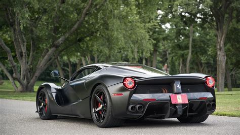 Matte black LaFerrari 'horse from hell' sells for $4.7M at auction