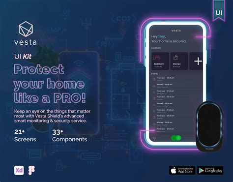 Vesta - Smart Home App UI Kit on Behance