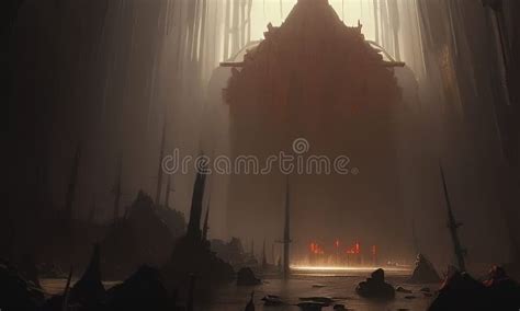 Hell Fantasy Landscape Stock Illustrations – 876 Hell Fantasy Landscape ...