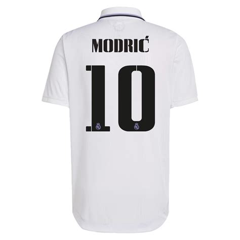 Luka Modrić Real Madrid 22/23 Home Jersey by adidas - Arena Jerseys