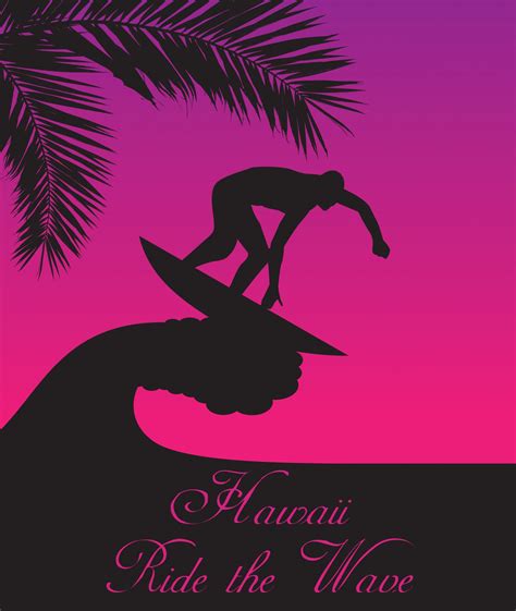 Surfer Silhouette Hawaii Free Stock Photo - Public Domain Pictures