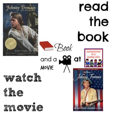 Johnny Tremain book and a movie