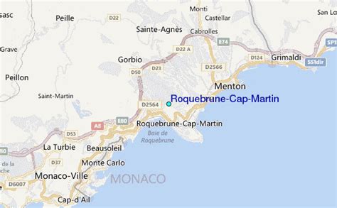 Roquebrune-Cap-Martin Tide Station Location Guide