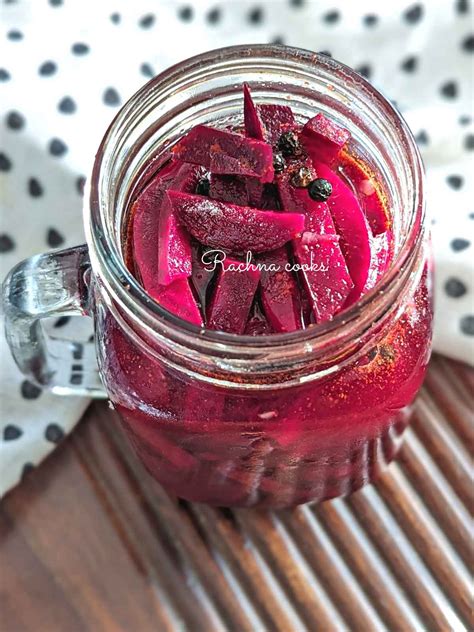 Easy Pickled Beets Recipe - Rachna cooks