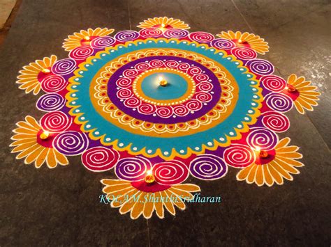Free photo: Indian rangoli diwali - Art, Artwork, Blue - Free Download - Jooinn