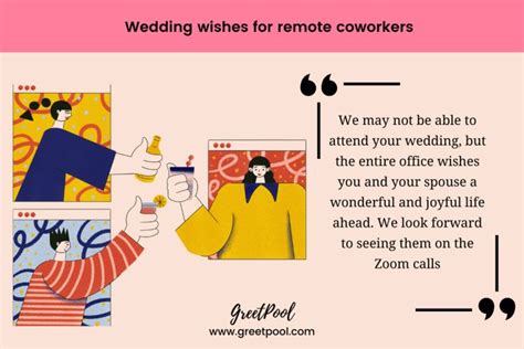 Wedding wishes for coworkers : 75+ Best congratulations messages in ...