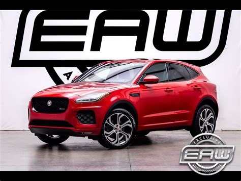 2018 Jaguar E-pace R-dynamic First Edition 17674 Miles Red Suv P250 - 2.0l I4 Tu