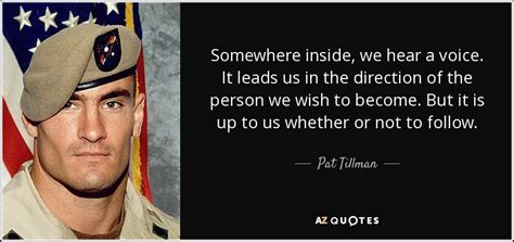 TOP 7 QUOTES BY PAT TILLMAN | A-Z Quotes