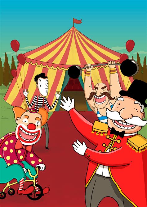 Circus characters illustration :: Behance