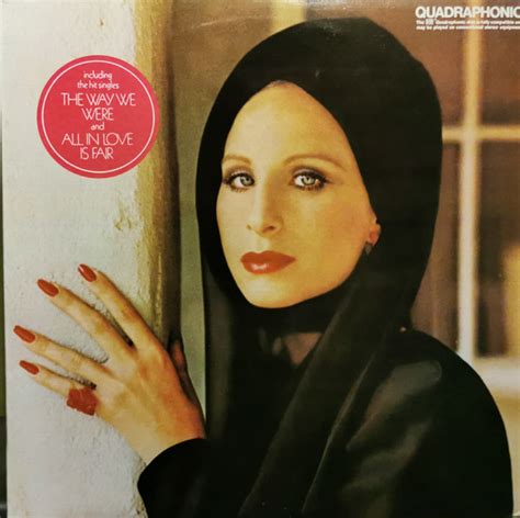 Barbra Streisand – The Way We Were (LP, Album, Quad) – Schallplatten ...