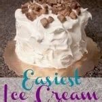 Easiest Ice cream Cake Recipe - ANY Flavor You want to make!