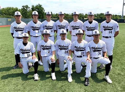 Midwest Elite Columbus Ohio 15U Pinstripe Baseball Uniforms | 643SPIRIT