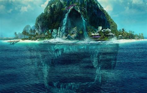 A Massive Skull Hides in Plain Sight on the New Poster for Blumhouse's 'Fantasy Island' Horror ...