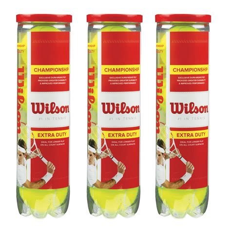 Wilson Championship Tennis Balls – 1 Dozen | Roolia