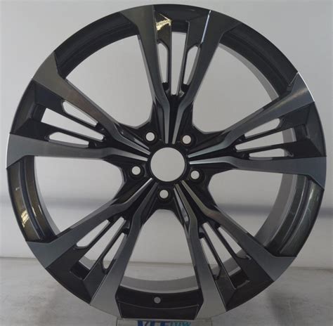 17inch Replica Black Car Alloy Wheels Aluminum Car Alloy Steel Wheels ...