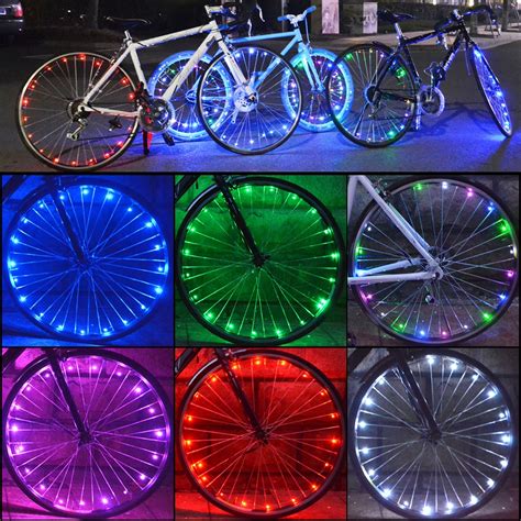 Aliexpress.com : Buy 20 DIY LED Bike Tire Light Bicycle Wheel Spoke Light Rechargeable Cycling ...