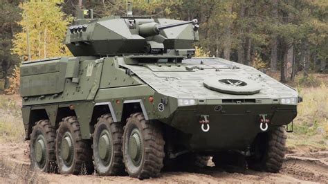 EXCLUSIVE! Lithuanian Army Vilkas (Boxer) IFV in Action • Demonstration - YouTube