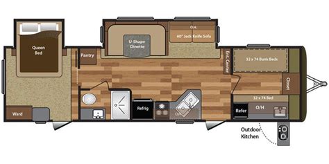 2017 Keystone Hideout Specs & Floorplans