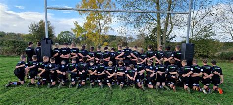 U13s show off their new Caldy RFC Community match kit – Caldy RFC – Championship Rugby