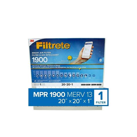 Filtrete Filters Max Smart Filter 20x20x1 | The Home Depot Canada