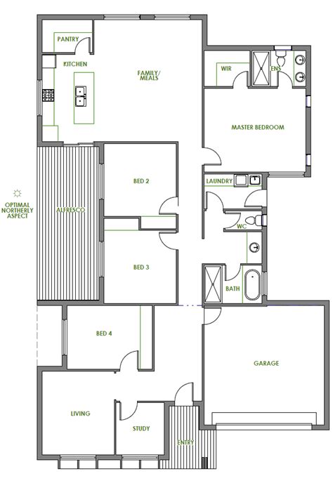 The Trinity home design is modern, sustainable and energy efficient ...