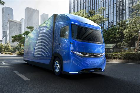 E-Fuso Vision One heavy-duty electric truck concept with 217-mile range ...