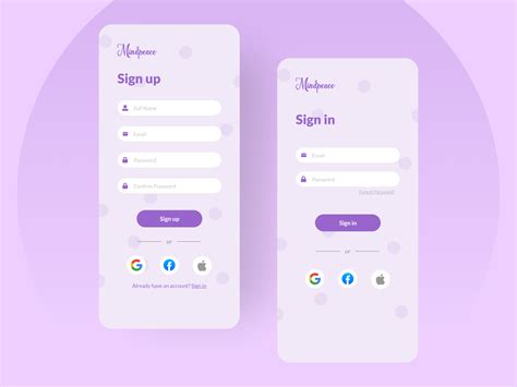 Dribbble - Sign up Sceens Dribbble Shots.png by Ali Humayun