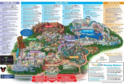 California Adventure Map From I 1 | Disneyland map, Disneyland california adventure, Disney ...