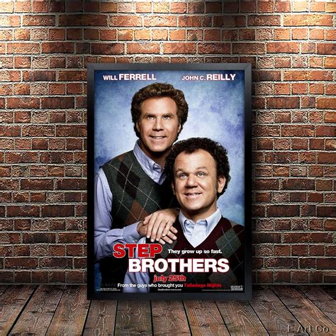 新年の贈り物 Yanzsart Step Brothers Wall Art CLASSIC MOVIE Canvas Prints Poster For Home www.gaviao.ba ...