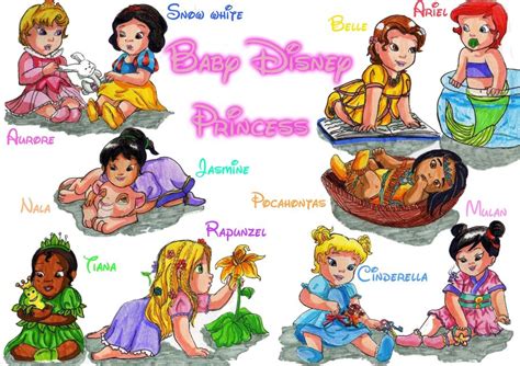 Disney Princess babies - little disney princesses Fan Art (25063337 ...