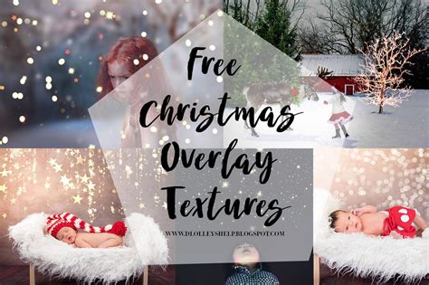 Free Christmas Overlay Textures