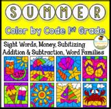 Summer Color By Worksheets & Teaching Resources | TpT